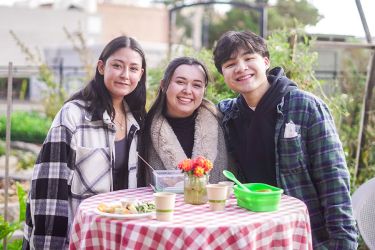 Visitors at Taste of the Garden